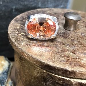 Rhinestone Cocktail Ring